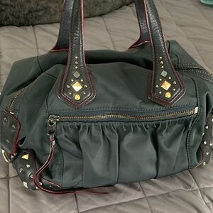 Stylish Black Studded Women's Bag